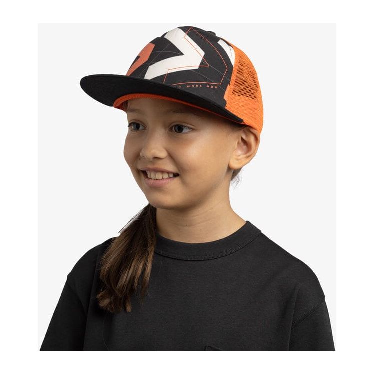 Kids Trucker Cap Sket Black Buff 